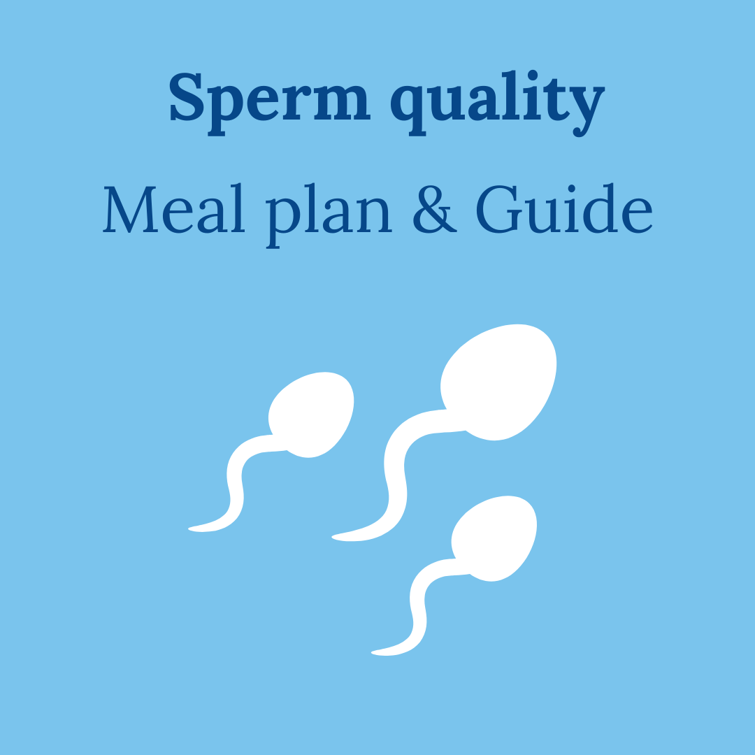 sperm quality meal plan