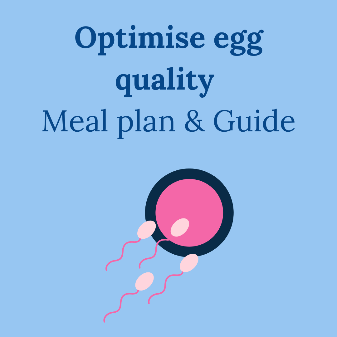 Fertility diet meal plan - Egg quality