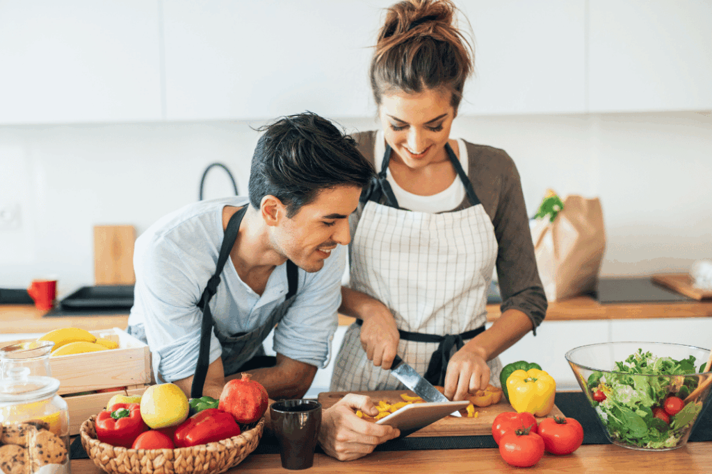 healthy couple trying to conceive