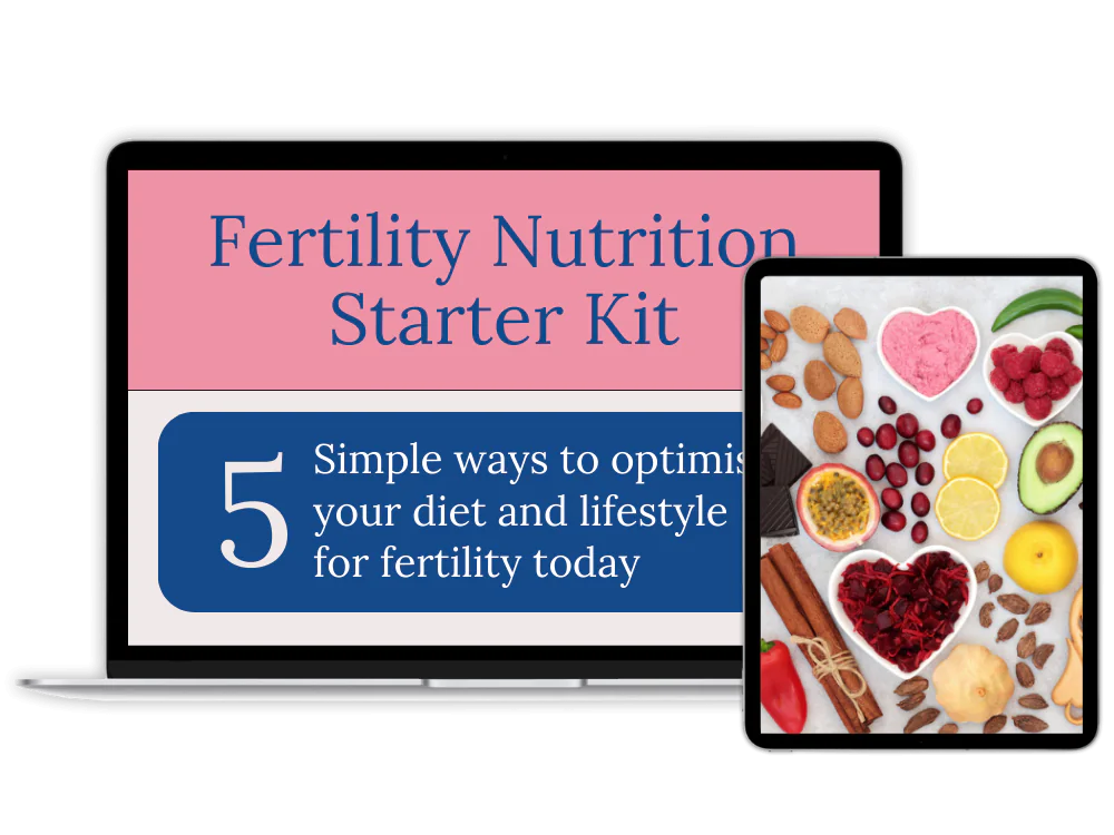 fertility nutrition starter kit icon